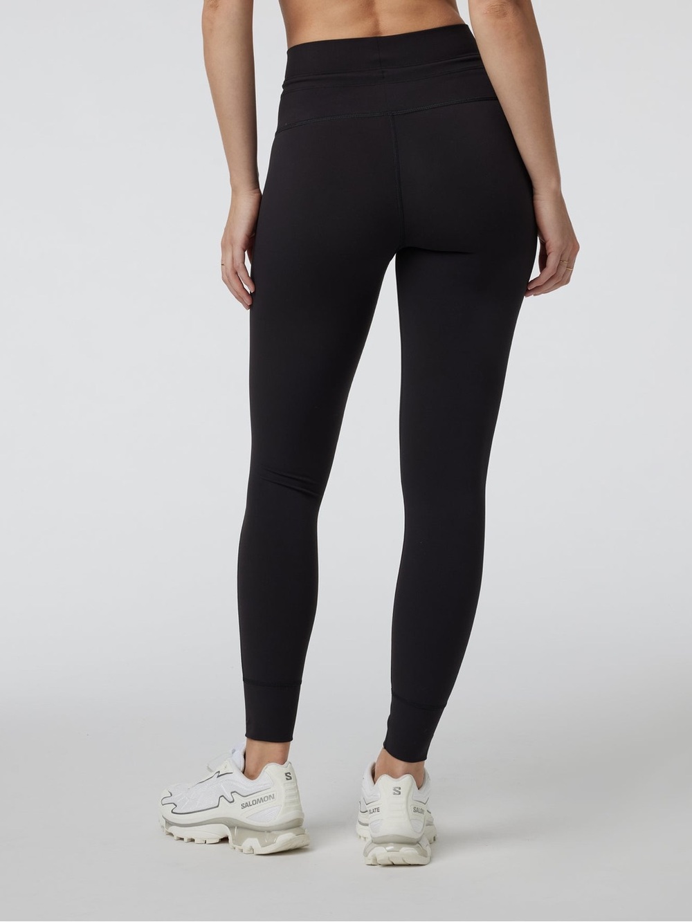 Vuori Daily Legging High-Waist Black Active Leggings w/ Drawstring | Size Small - Picture 3 of 6